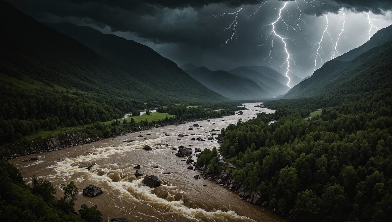 Flooding River